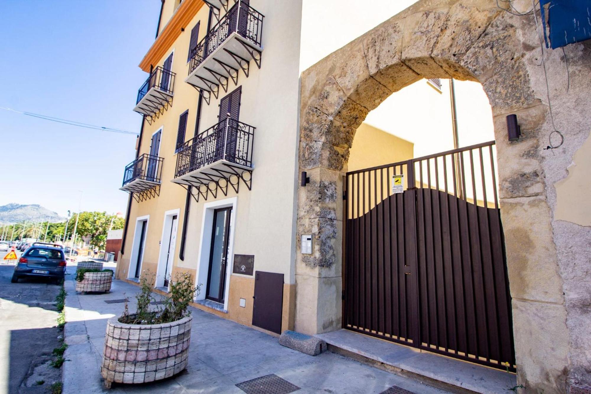 Erasmo Home Luxury Vista Mare Palermo Esterno foto