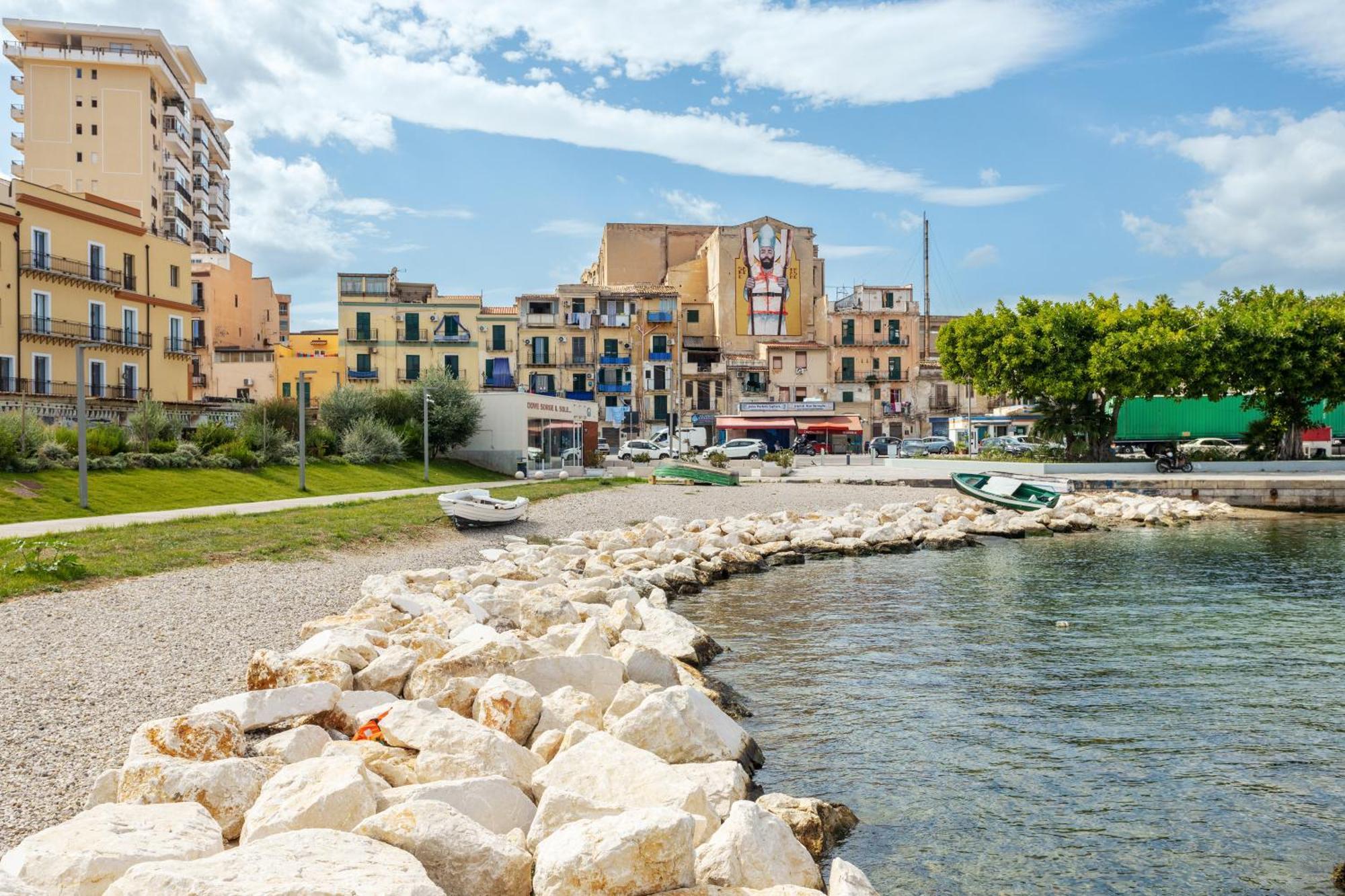 Erasmo Home Luxury Vista Mare Palermo Esterno foto