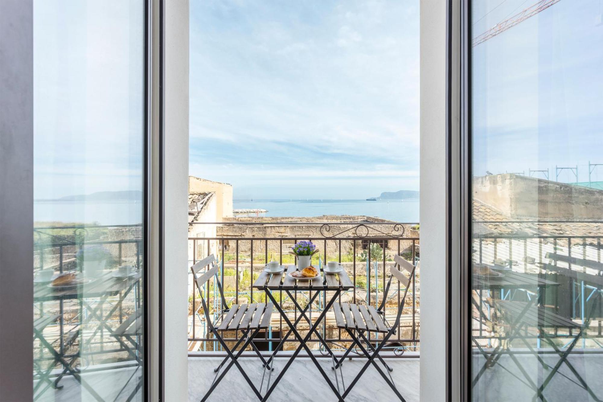 Erasmo Home Luxury Vista Mare Palermo Esterno foto