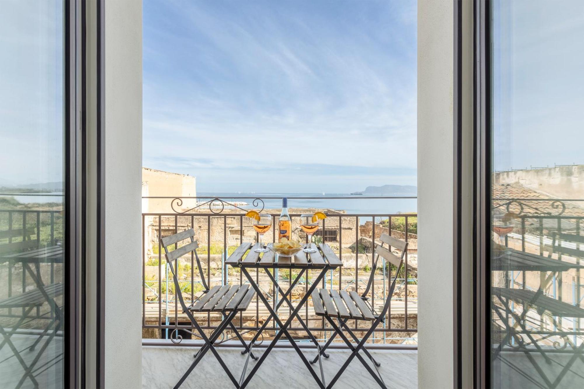Erasmo Home Luxury Vista Mare Palermo Esterno foto